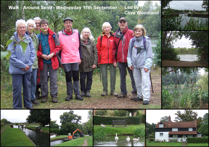 Walk -  Around Send - 17th September 2025